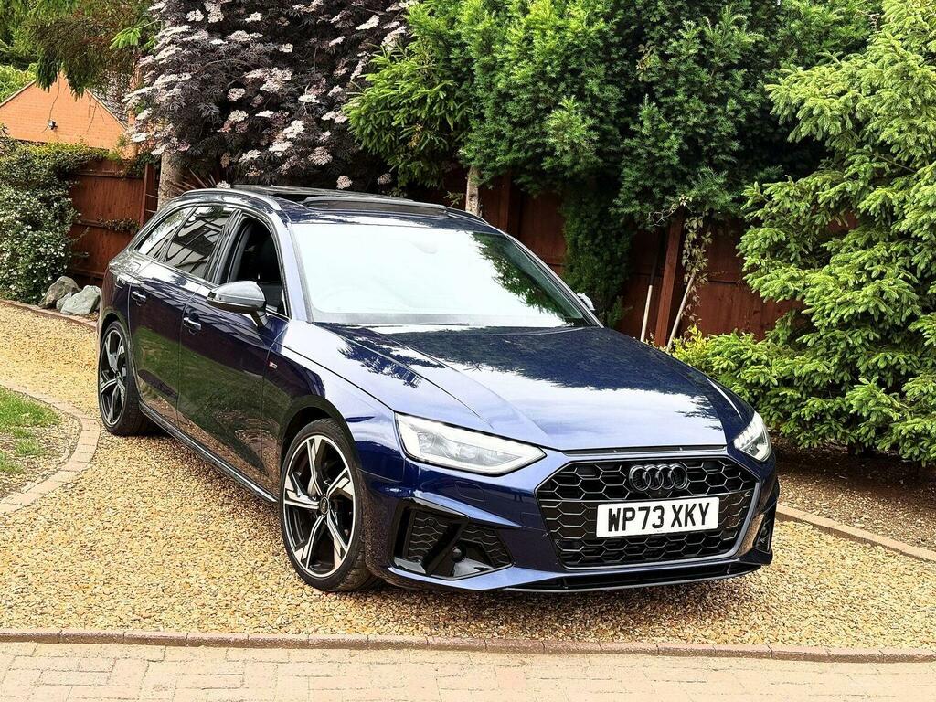 Audi A4 Avant 2.0 Tfsi 40 Black Edition S Tronic Euro 6 Ss Blue