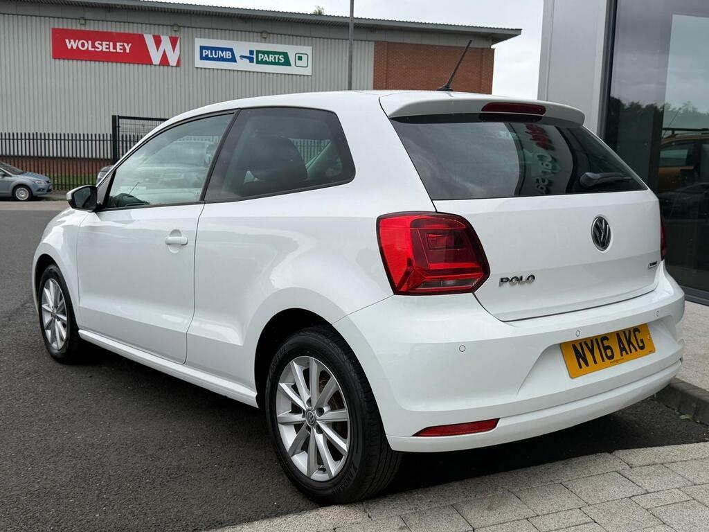 Volkswagen Polo 1.0 Bluemotion Tech Match Euro 6 S S NY16AKG White #4