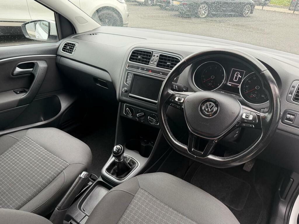 Volkswagen Polo 1.0 Bluemotion Tech Match Euro 6 S S NY16AKG White #6