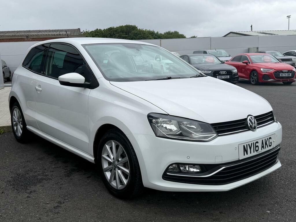 Volkswagen Polo 1.0 Bluemotion Tech Match Euro 6 S S NY16AKG White #3