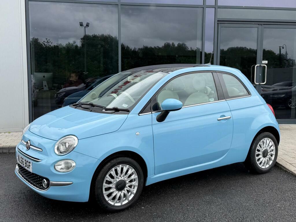 Fiat 500 1.2 Lounge Euro 6 S S Blue