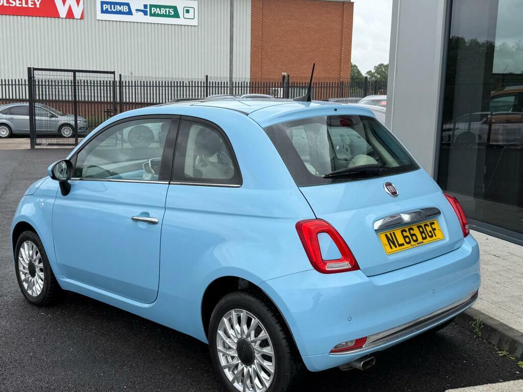 Fiat 500 1.2 Lounge Euro 6 S S Blue #6
