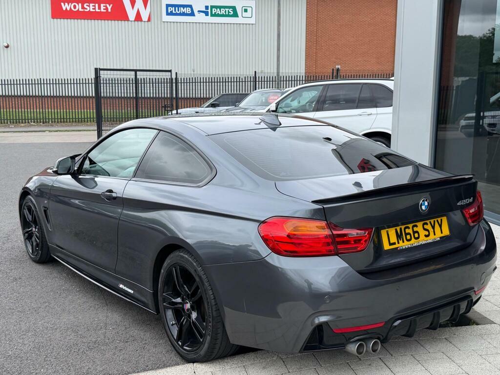 BMW 4 Series 2.0 420D M Sport Euro 6 S S Grey #4