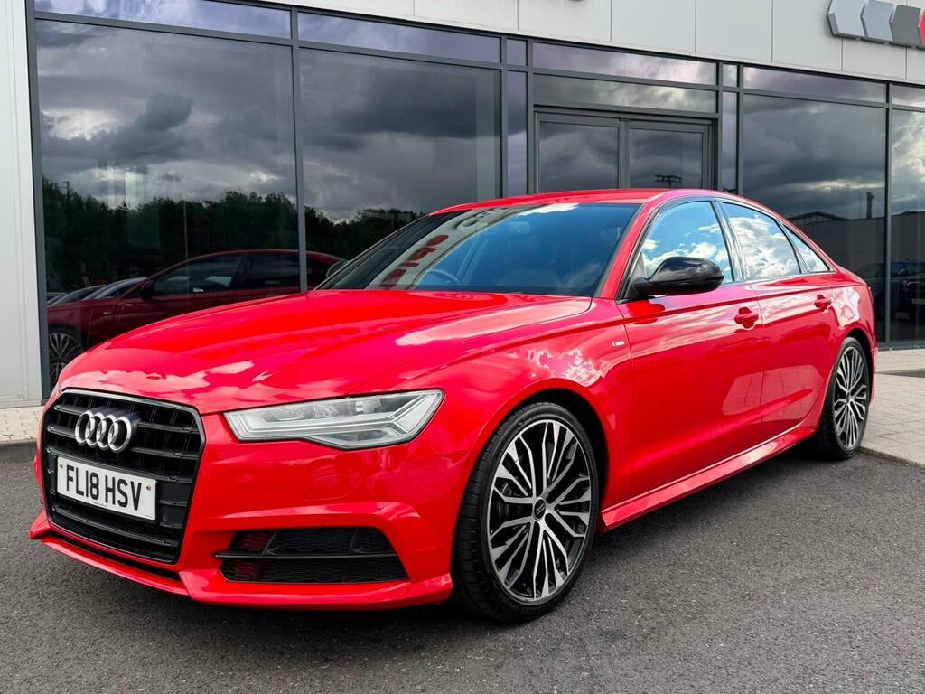 Audi A6 Saloon 1.8 Tfsi Black Edition S Tronic Euro 6 S S Red