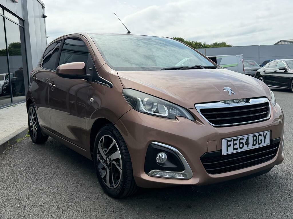 Peugeot 108 1.2 Vti Puretech Allure Euro 5 Brown #2