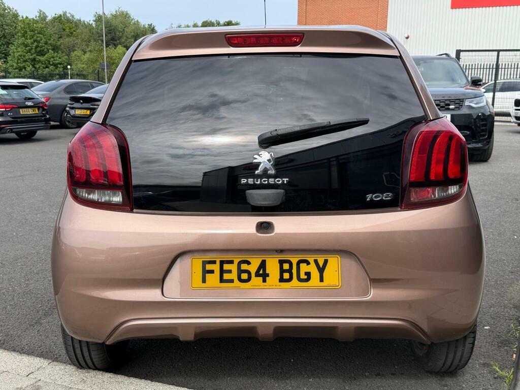 Peugeot 108 1.2 Vti Puretech Allure Euro 5 Brown #5