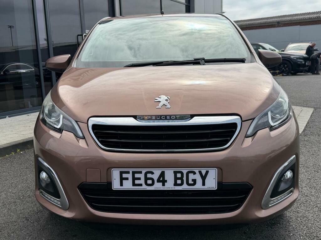 Peugeot 108 1.2 Vti Puretech Allure Euro 5 Brown #3