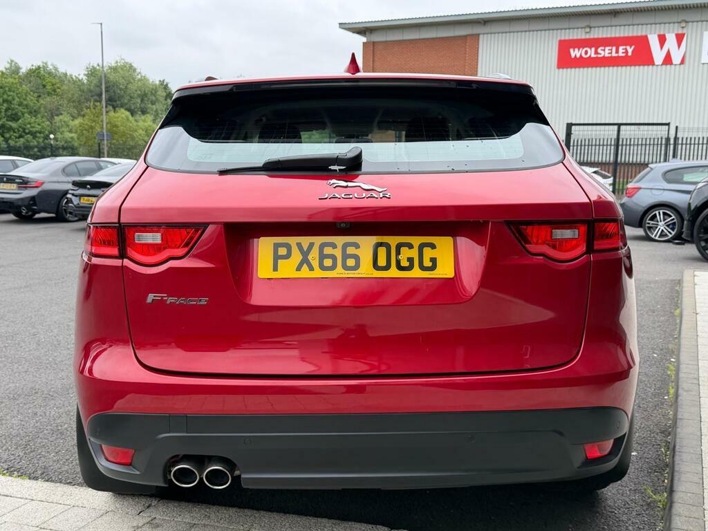 Jaguar F-Pace 2.0 D180 R-sport Awd Euro 6 S S Red #5