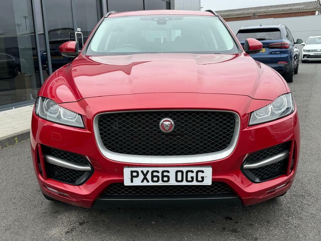 Jaguar F-Pace 2.0 D180 R-sport Awd Euro 6 S S Red #2