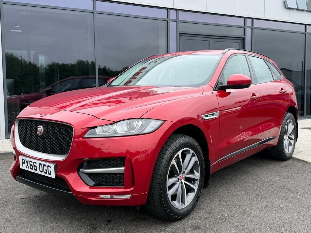 Jaguar F-Pace 2.0 D180 R-sport Awd Euro 6 S S Red