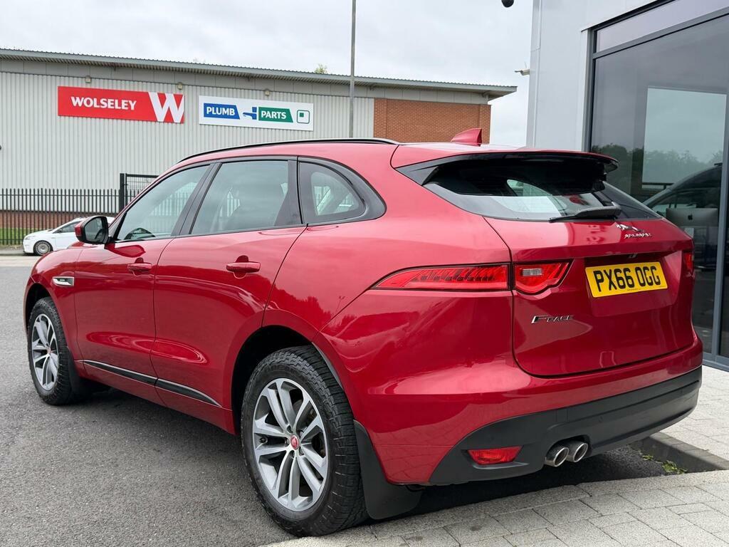 Jaguar F-Pace 2.0 D180 R-sport Awd Euro 6 S S Red #4