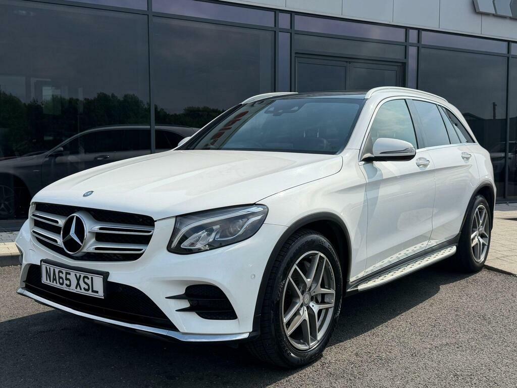 Mercedes-Benz GLC Class 2.1 Glc220d Amg Line Premium Plus G-tronic 4Mati White