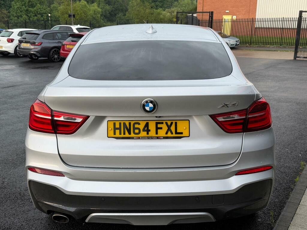 BMW X4 2.0 20D M Sport Xdrive Euro 6 S S Silver #3