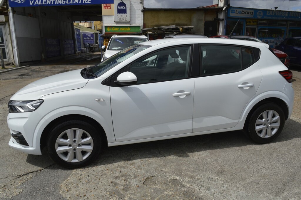 Dacia Sandero Hatchback 1.0 Comfort Tce 90 My21.5 2022 KR72USH White #5