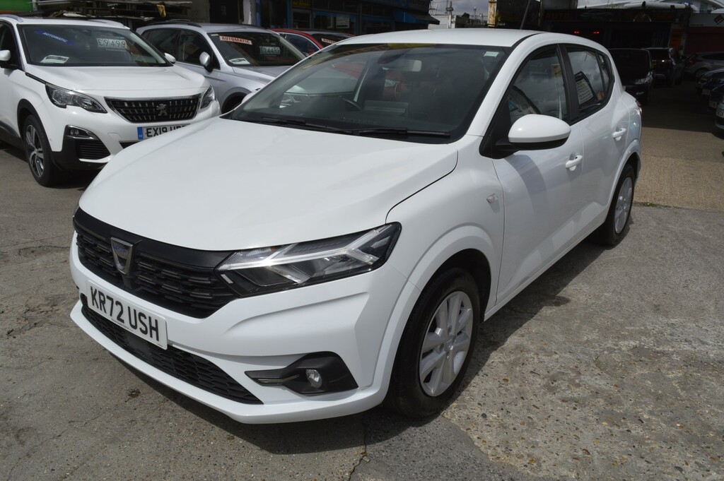 Dacia Sandero Hatchback 1.0 Comfort Tce 90 My21.5 2022 KR72USH White #3