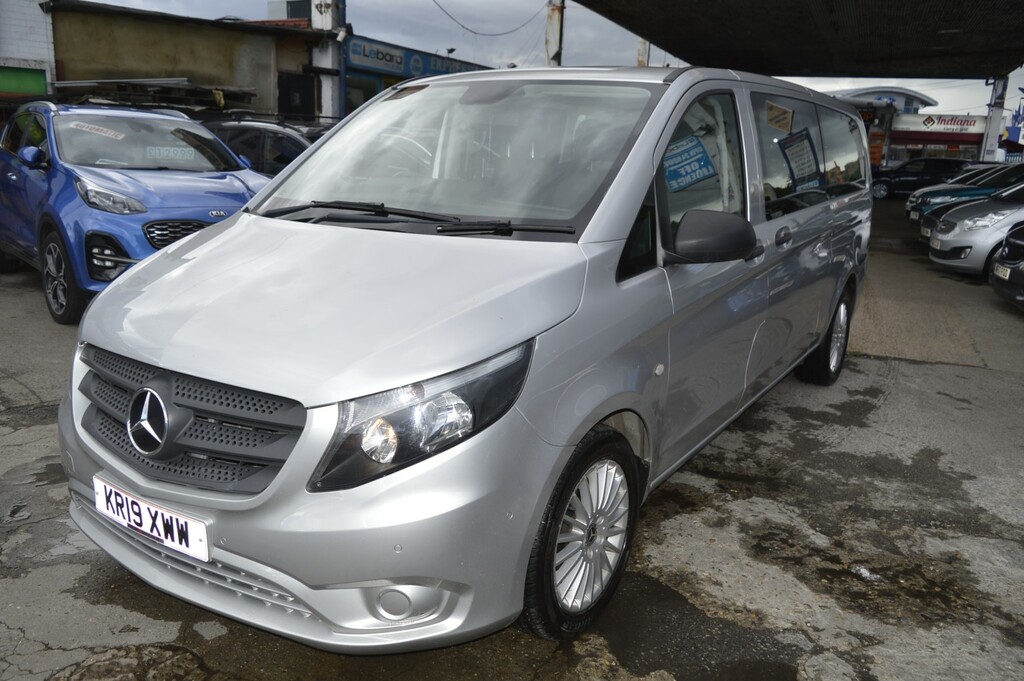Mercedes-Benz Vito Minibus 2.1 119 Cdi Bluetec Select 2019 Silver #3