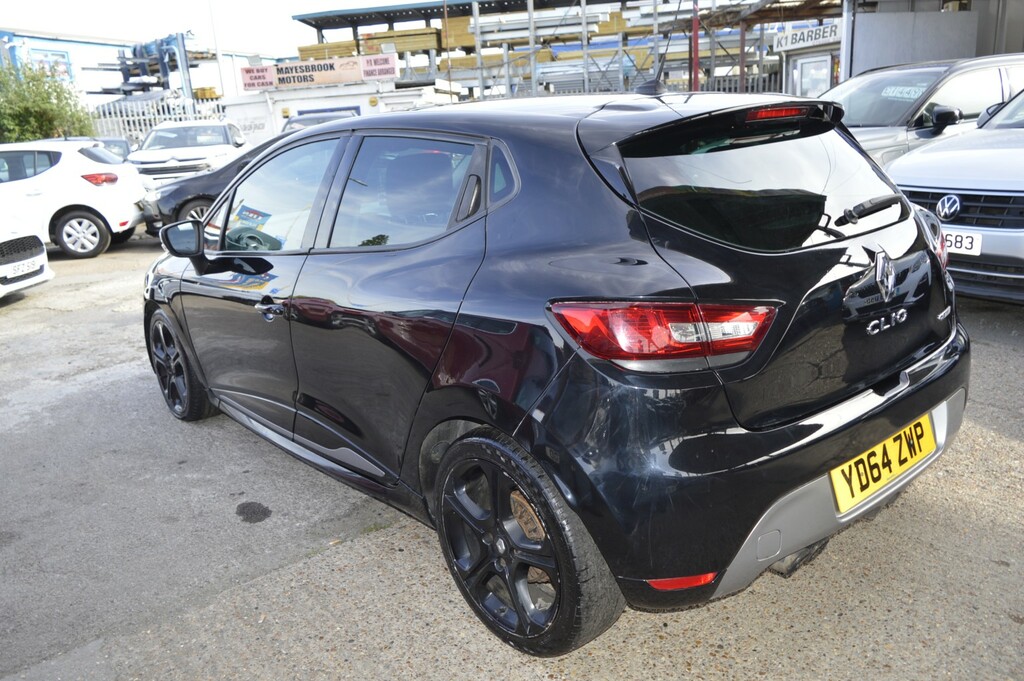 Renault Clio 1.2 Gt-line Tce 120 Edc Black #4