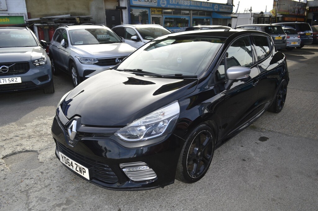 Renault Clio 1.2 Gt-line Tce 120 Edc Black #3