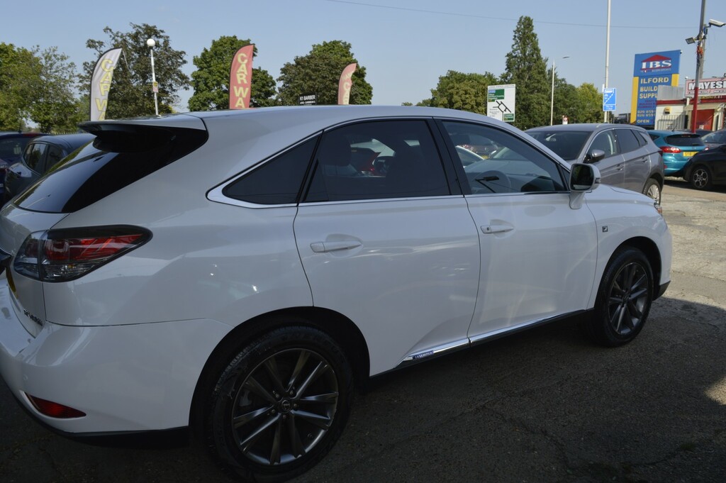 Lexus RX 3.5 450H V6 F Sport White #6