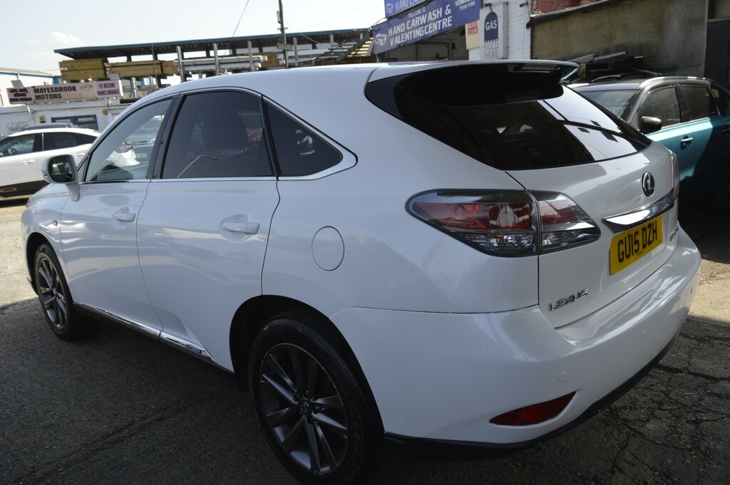 Lexus RX 3.5 450H V6 F Sport White #4