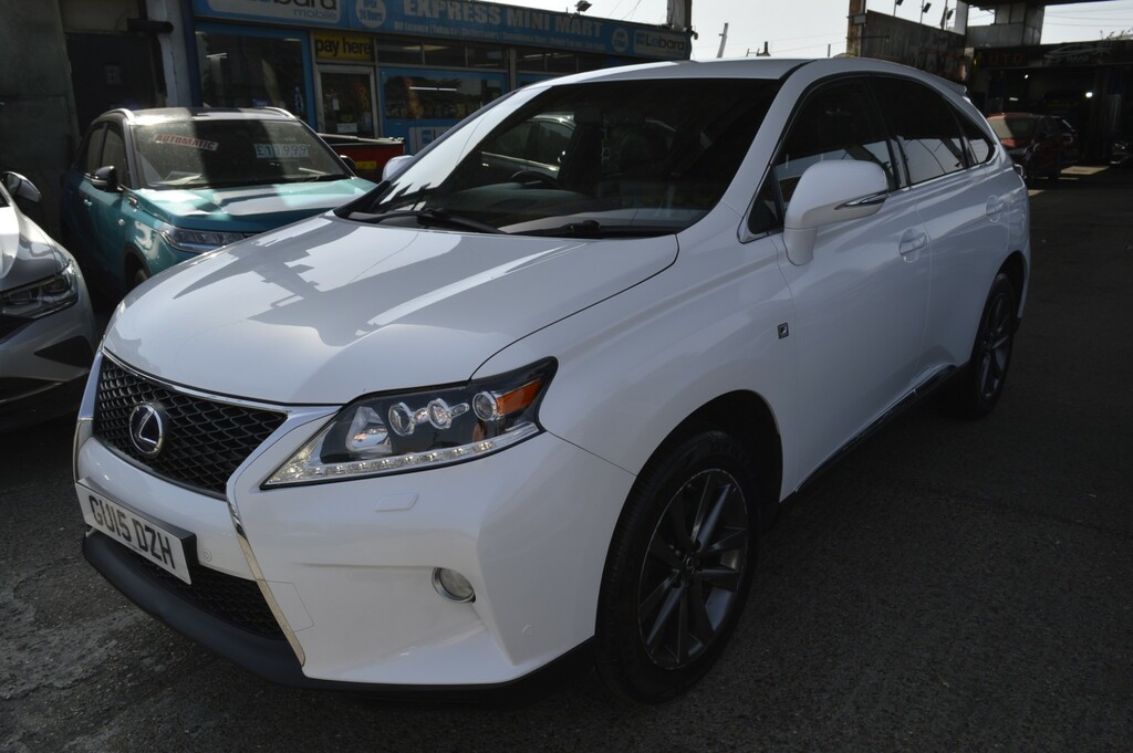 Lexus RX 3.5 450H V6 F Sport White #3