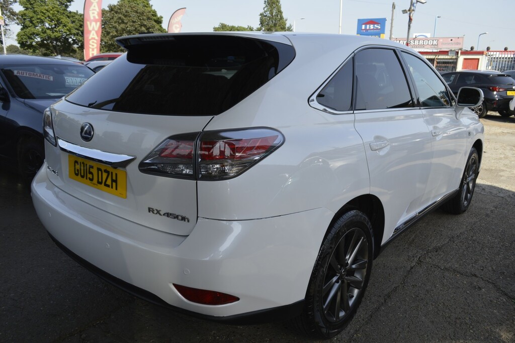 Lexus RX 3.5 450H V6 F Sport White #2