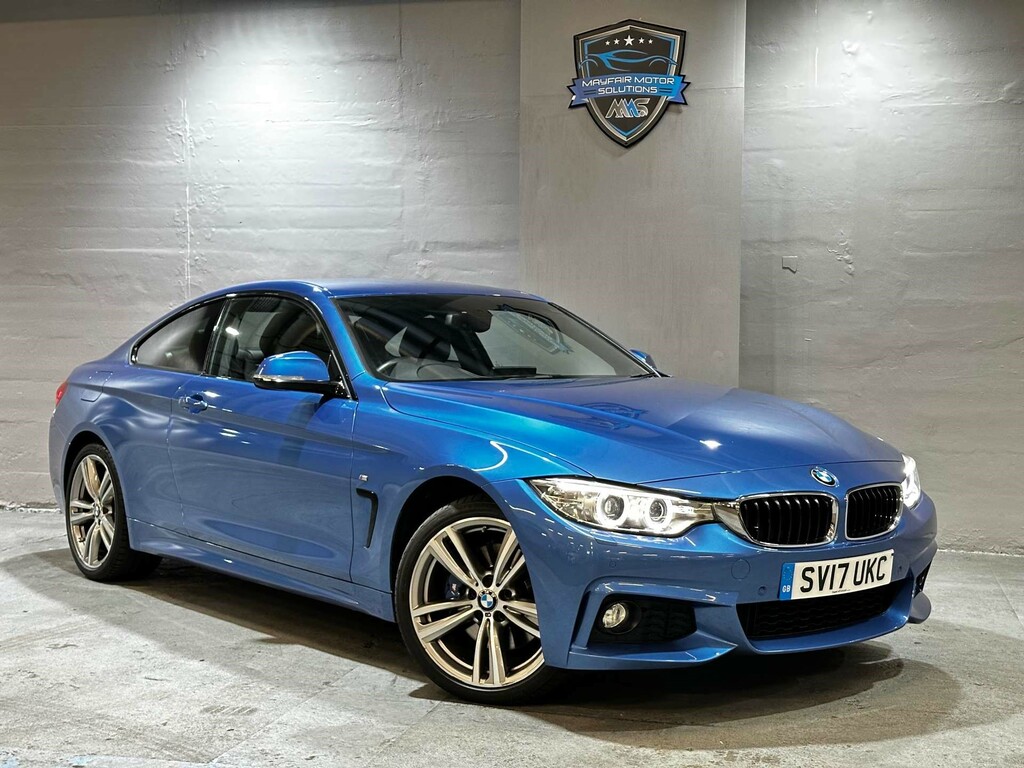 BMW 4 Series Xdrive M Sport 4Wd Blue