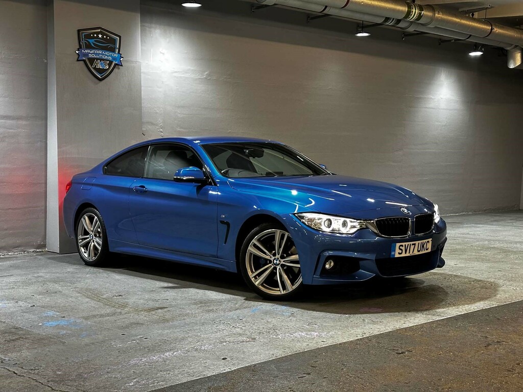 BMW 4 Series Xdrive M Sport 4Wd Blue #2