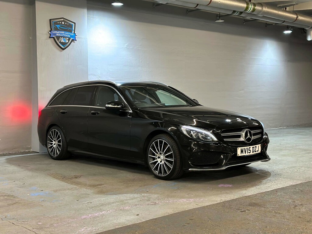 Mercedes-Benz C Class Amg Line Premium Bluetec Hybrid MV15DZJ Black #3