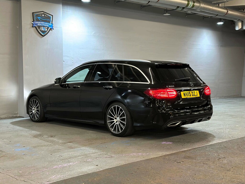 Mercedes-Benz C Class Amg Line Premium Bluetec Hybrid MV15DZJ Black #5