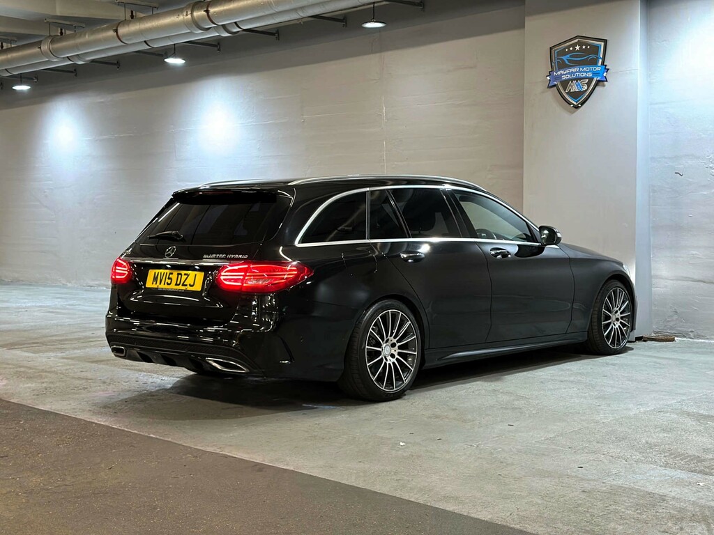 Mercedes-Benz C Class Amg Line Premium Bluetec Hybrid MV15DZJ Black #6