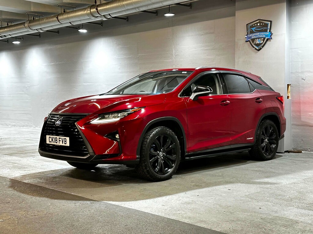 Lexus RX 450H Sport Cvt 4Wd CK18FVB Red #4