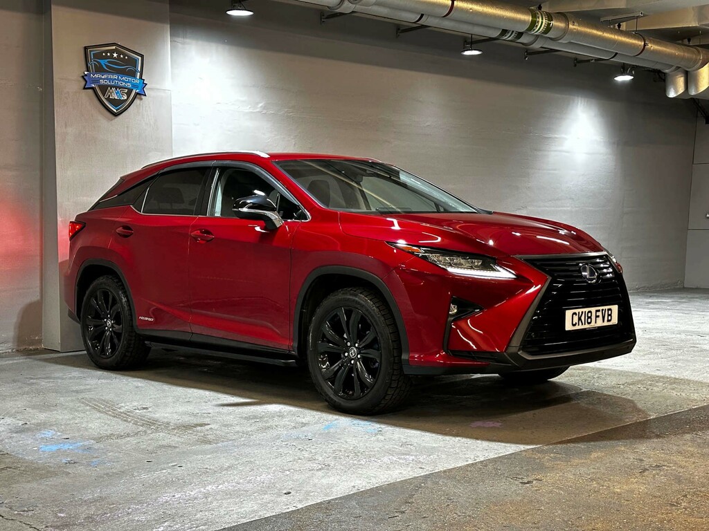 Lexus RX 450H Sport Cvt 4Wd CK18FVB Red #3