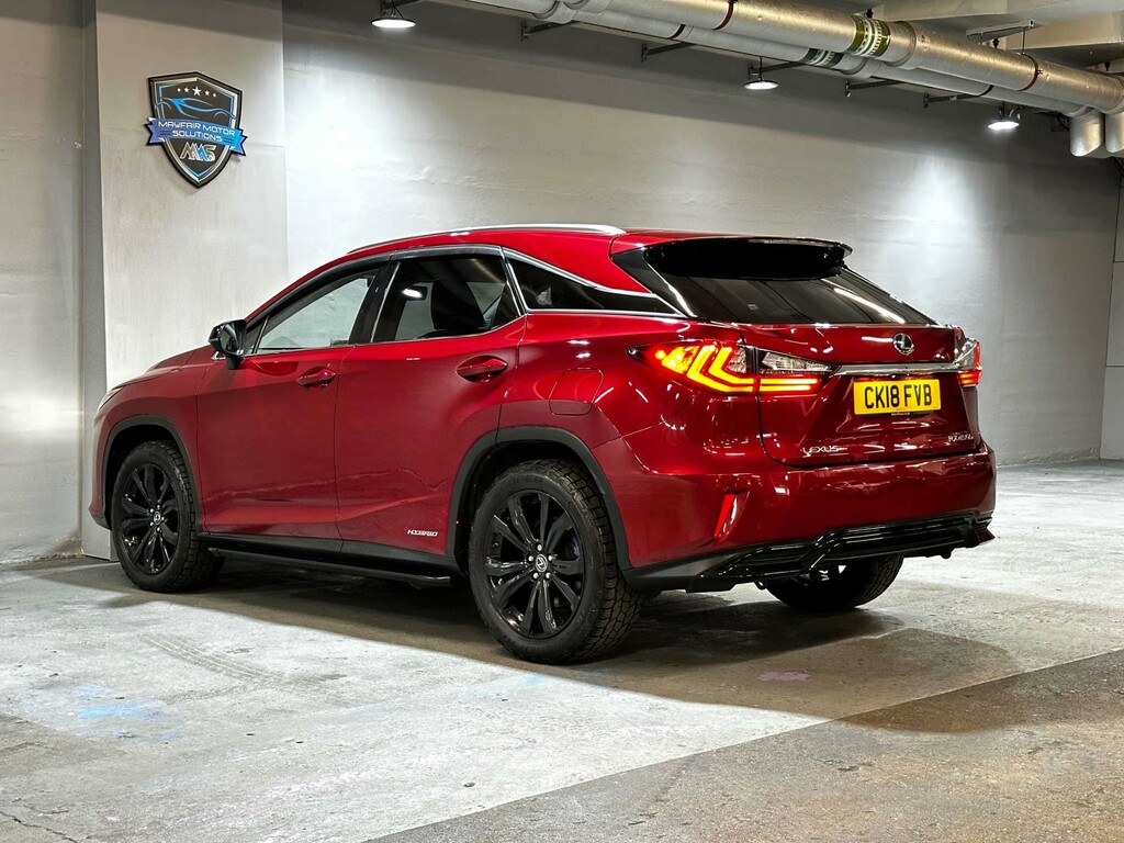 Lexus RX 450H Sport Cvt 4Wd CK18FVB Red #5
