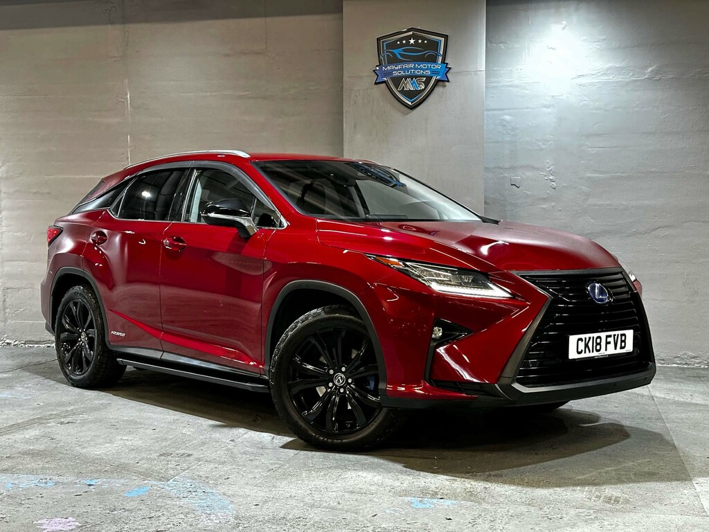Lexus RX 450H Sport Cvt 4Wd Red