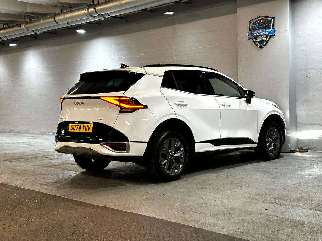 Kia Sportage Gt-line Hev OU74YUV White #6