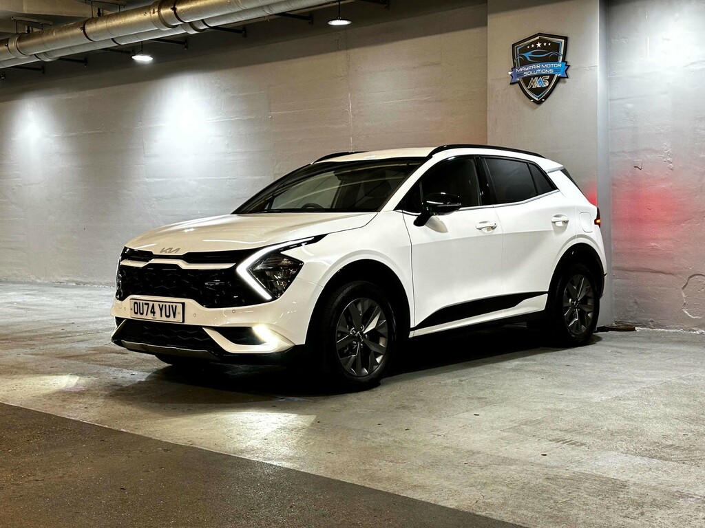 Kia Sportage Gt-line Hev OU74YUV White #4