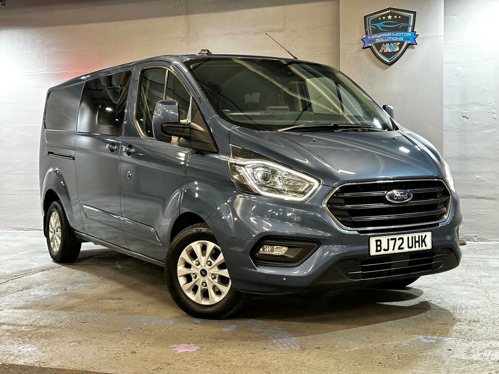 Ford Transit Custom 320 Limited Ecoblue Blue