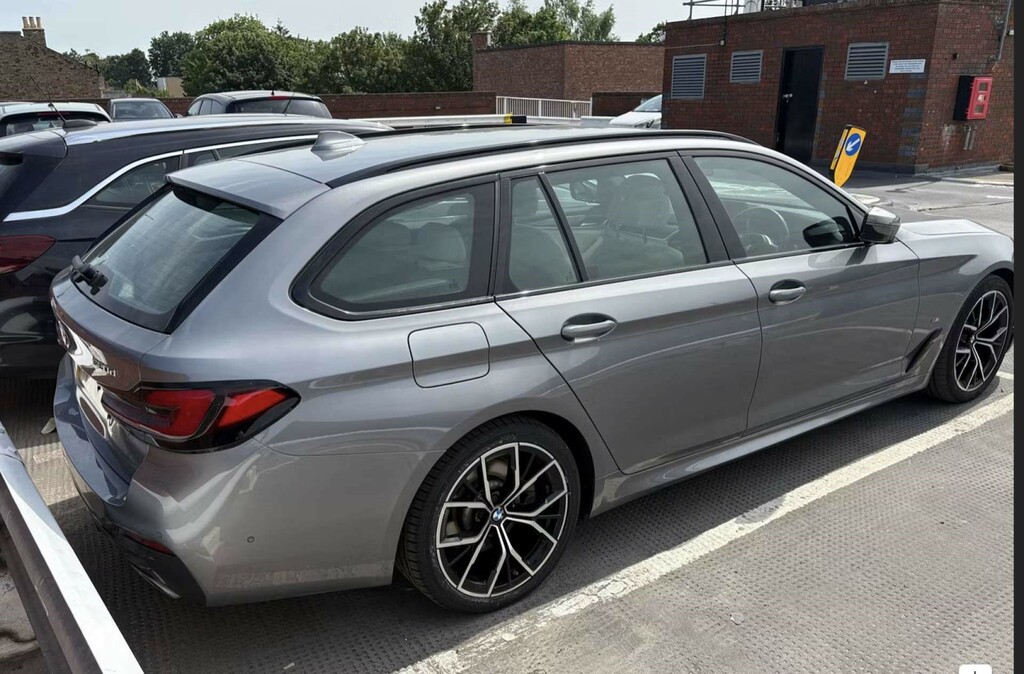 BMW 5 Series 520D M Sport Mhev Grey #5