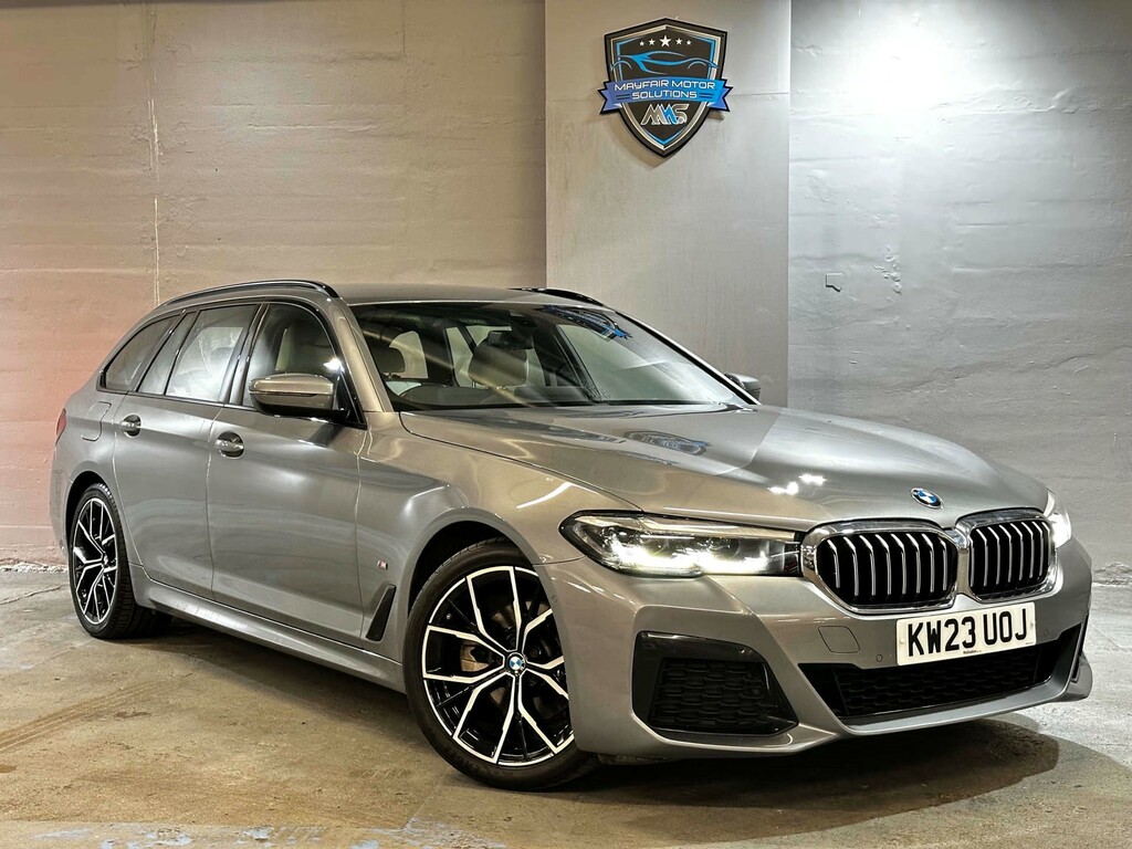 BMW 5 Series 520D M Sport Mhev Grey