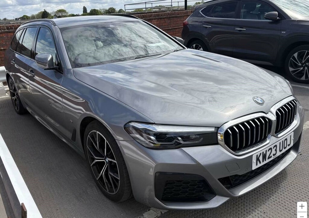 BMW 5 Series 520D M Sport Mhev Grey