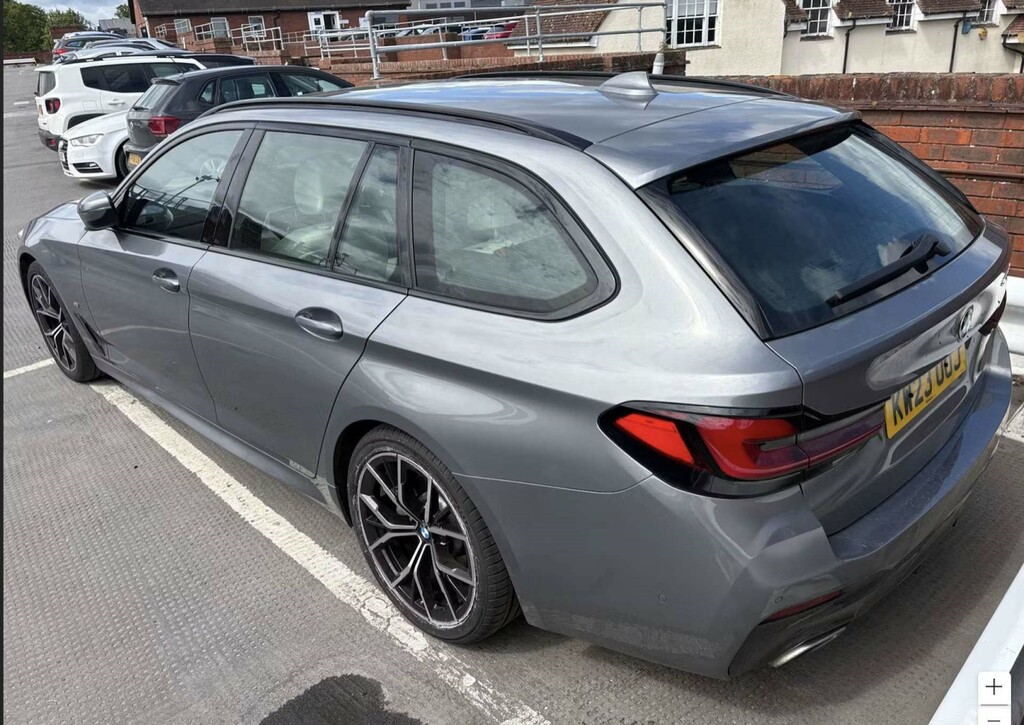 BMW 5 Series 520D M Sport Mhev Grey #4