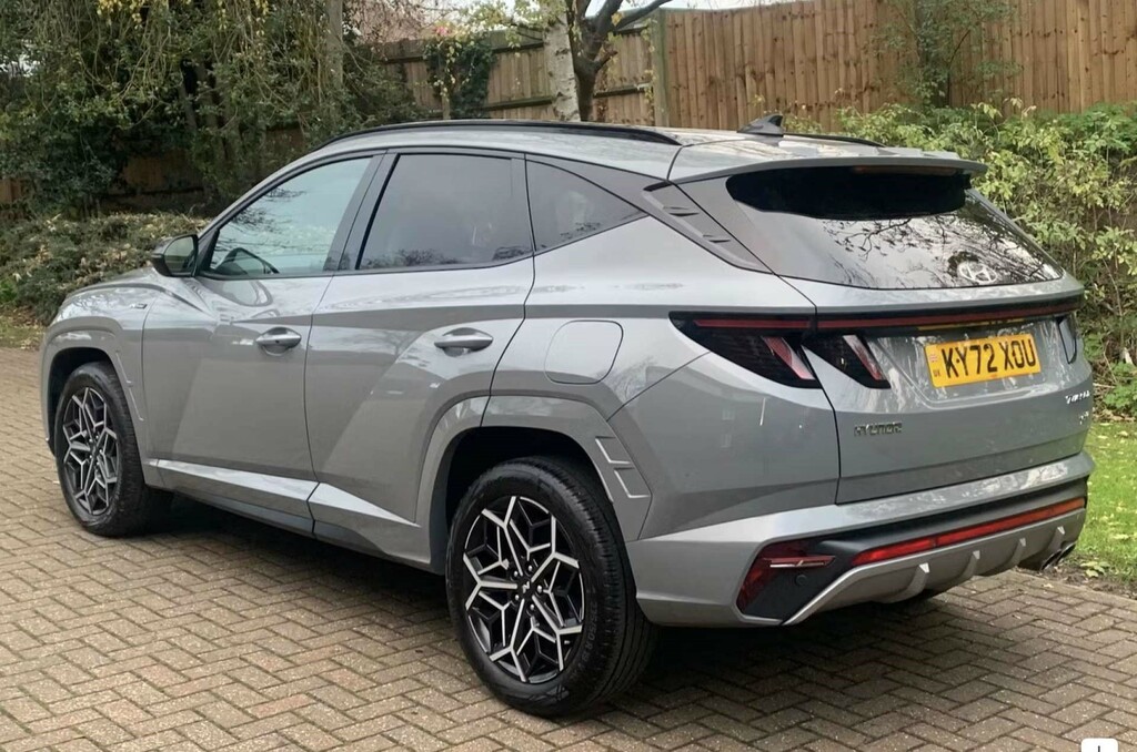 Hyundai Tucson N Line Tgdi Hev KY72XOU Grey #4