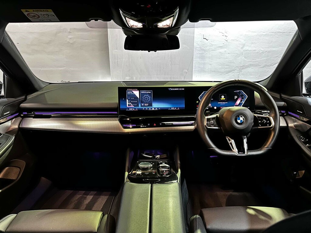 BMW 5 Series 520I M Sport DC24OSL Black #2