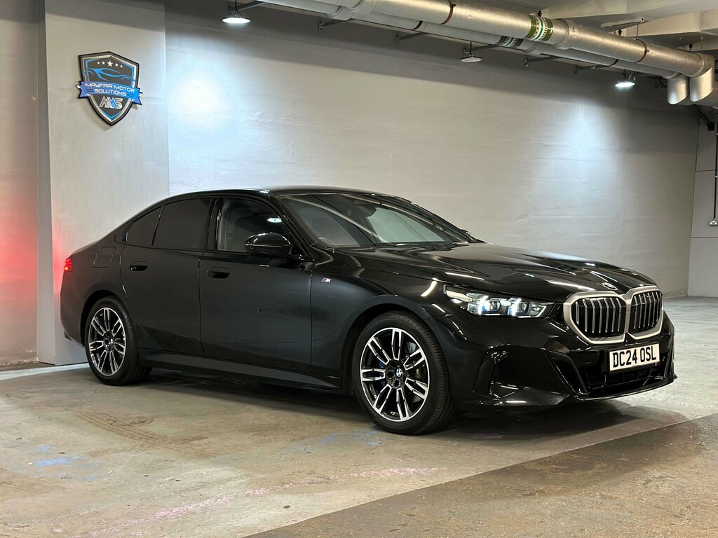 BMW 5 Series 520I M Sport DC24OSL Black #3