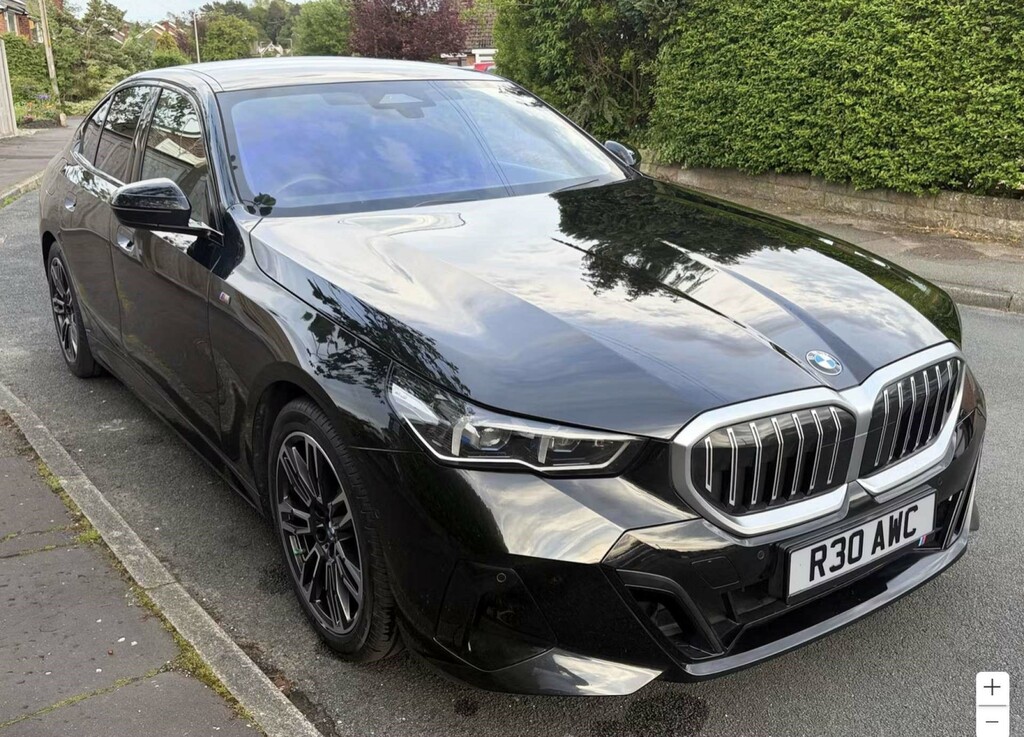 BMW 5 Series Saloon Black