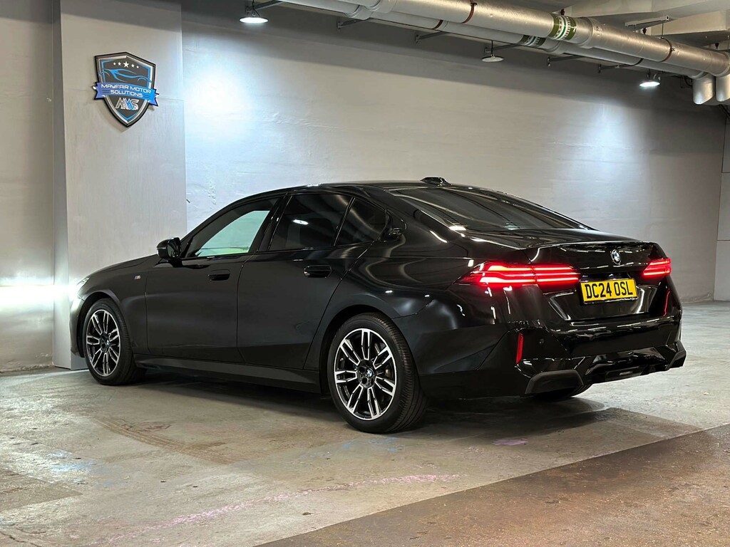 BMW 5 Series 520I M Sport DC24OSL Black #5