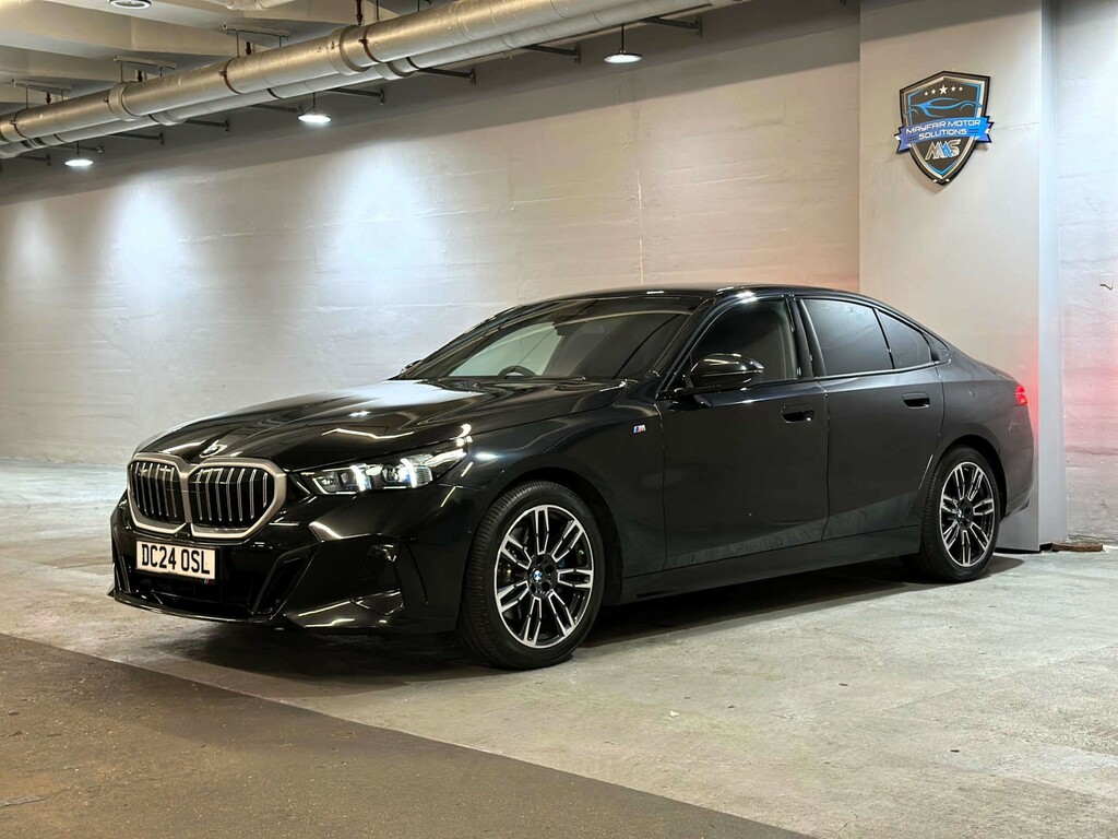 BMW 5 Series 520I M Sport DC24OSL Black #4