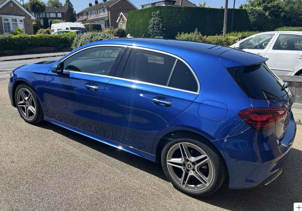 Mercedes-Benz A Class Amg Line Executive Mhev YB73LMV Blue #4