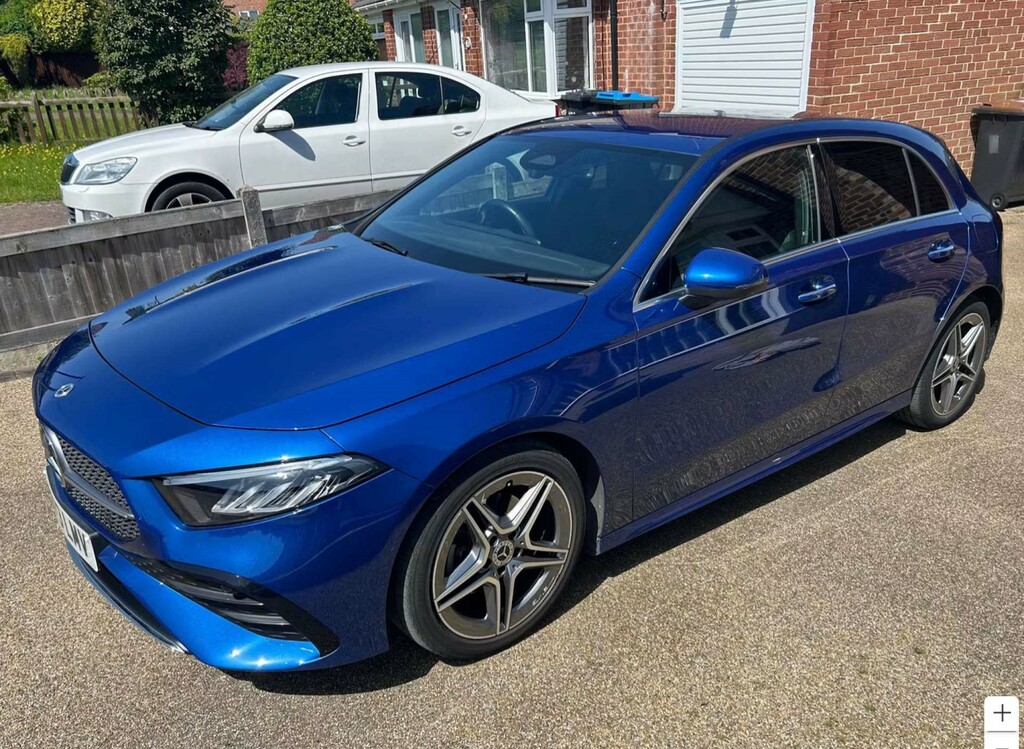 Mercedes-Benz A Class Amg Line Executive Mhev YB73LMV Blue #2